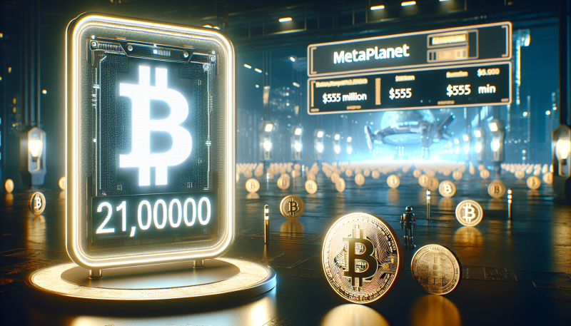Metaplanet Launches 5 Million Plan to Acquire 210,000 Bitcoin, Targeting Market Influence and Institutional Interest