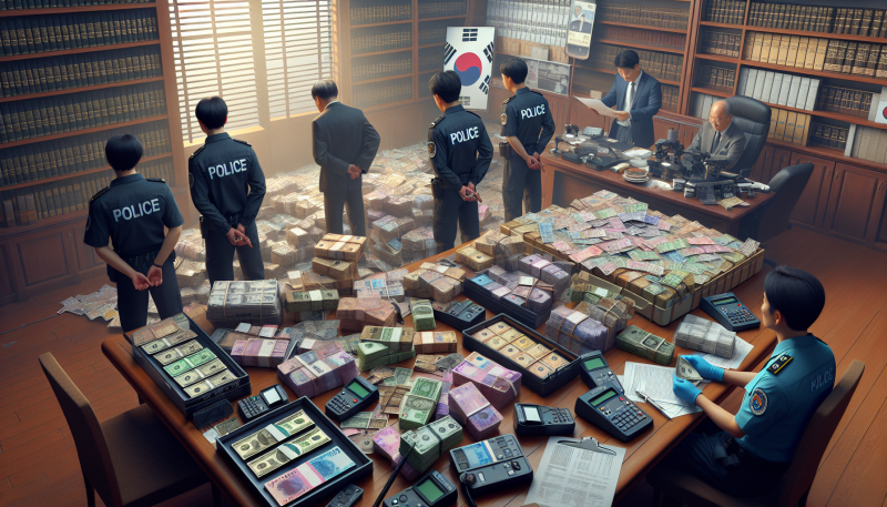 South Korea Dismantles Criminal Syndicate Behind .2 Million Illegal Foreign Exchange Operations