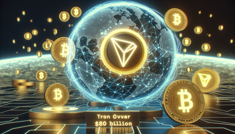 TRON Network Achieves Milestone with Over  Billion in Circulating USDT