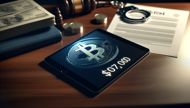 Bitcoin Holds Steady at 7,600 Amidst High-Profile Arrest and Growing Regulatory Scrutiny