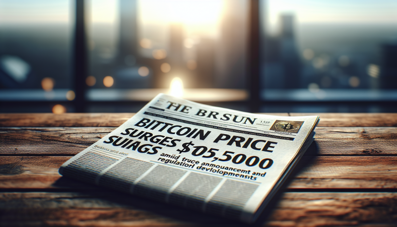 Bitcoin Price Surges to 5,000 Amid Truce Announcement and Regulatory Developments