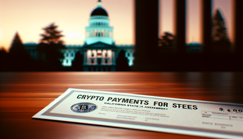California Assembly Approves Bill to Enable Crypto Payments for State Fees