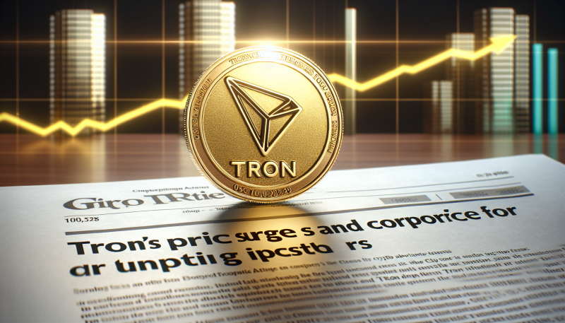 TRON’s Price Surge and Corporate Adoption: A Turning Point for Crypto Investors