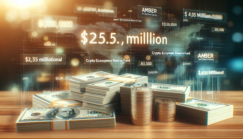 Amber International Raises .5 Million to Enhance Crypto Ecosystem Reserve Fund