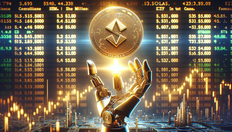 Launch of Solana Staking ETF Garners  Million in First-Day Trading, Signaling Institutional Interest