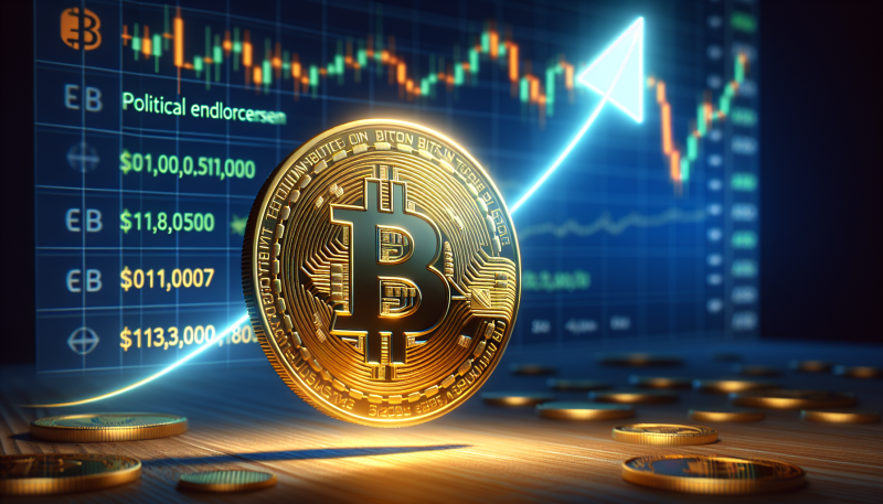Bitcoin Soars to New Heights, Surpassing 3,000 Amid Political Endorsement and Market Optimism