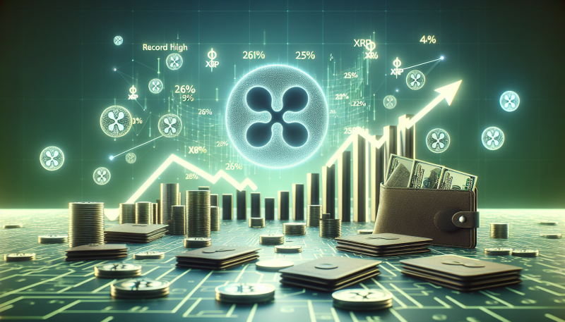 XRP Wallets Surge to Record High as Price Climbs 26%, Signaling Bullish Trend in Cryptocurrency Market