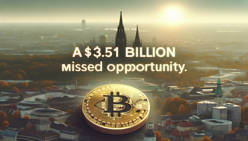 Germany’s Bitcoin Sale: A .51 Billion Missed Opportunity Germany’s Bitcoin Sale: A .51 Billion Missed Opportunity