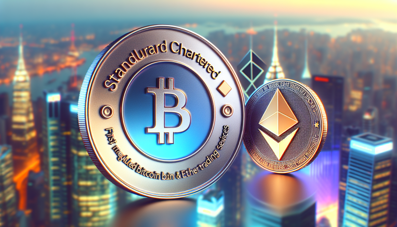 StanChart Becomes First Major Bank to Offer Regulated Bitcoin and Ether Trading Services