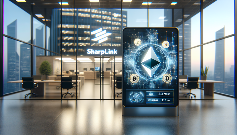 SharpLink Becomes Largest Corporate Holder of Ethereum with 3 Million Acquisition