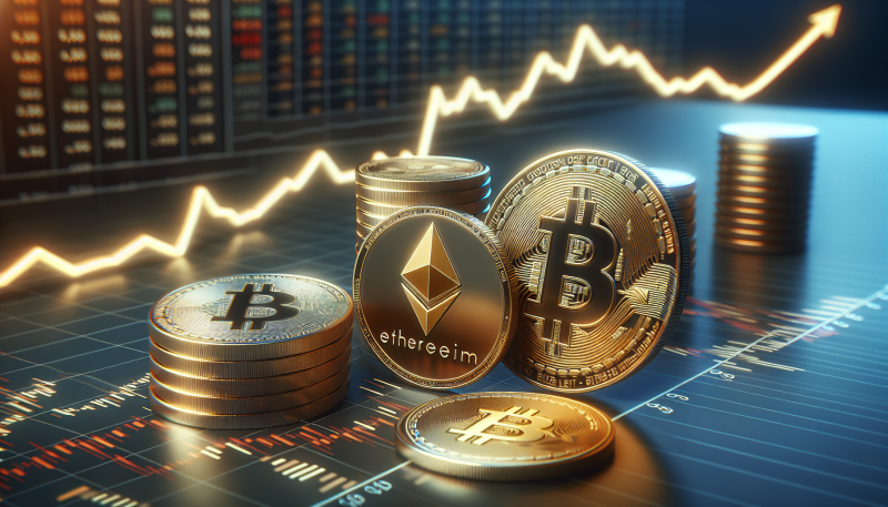 Cryptocurrency Market Sees Surge Amidst Decreased Market Capitalization
