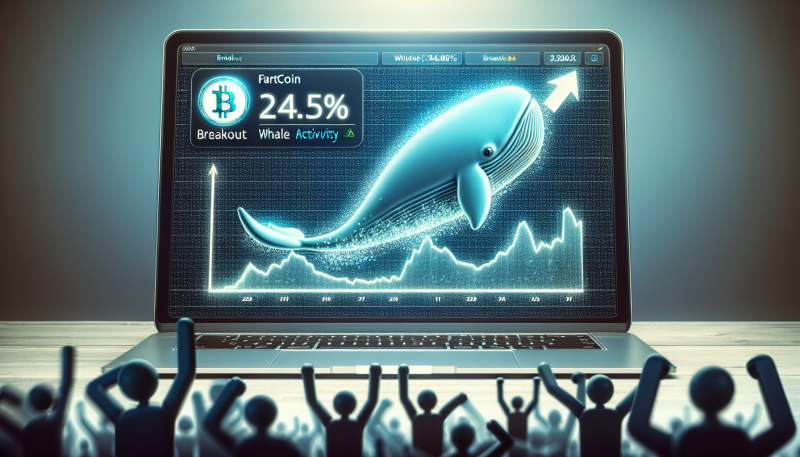 Fartcoin Soars 24.5% Amid Whale Activity and Community Support, Eyes Potential for Breakout Fartcoin Soars 24.5% Amid Whale Activity and Community Support, Eyes Potential for Breakout