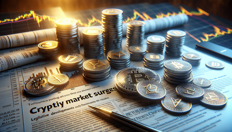 Crypto Market Surges Past  Trillion Amid Record Altcoin Gains and Legislative Developments