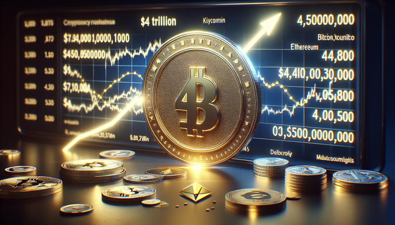 Cryptocurrency Market Surpasses  Trillion in Milestone Surge