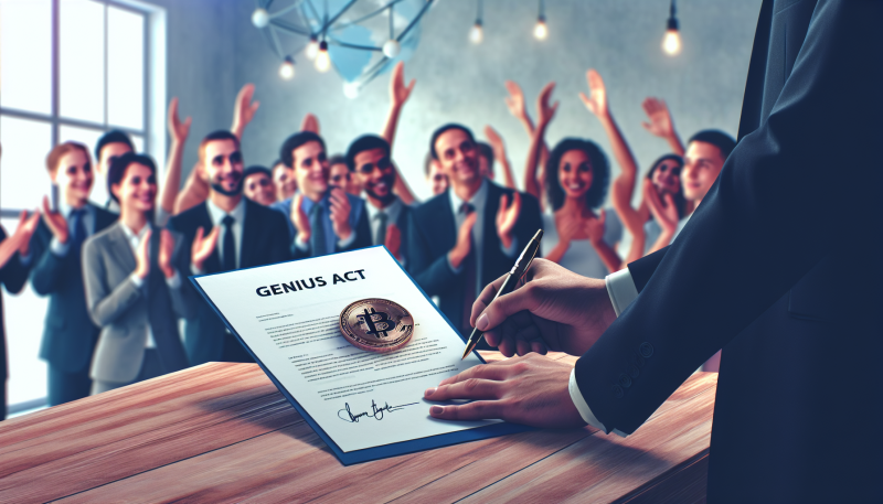 Trump Signs GENIUS Act: A Landmark Moment for U.S. Cryptocurrency Regulation