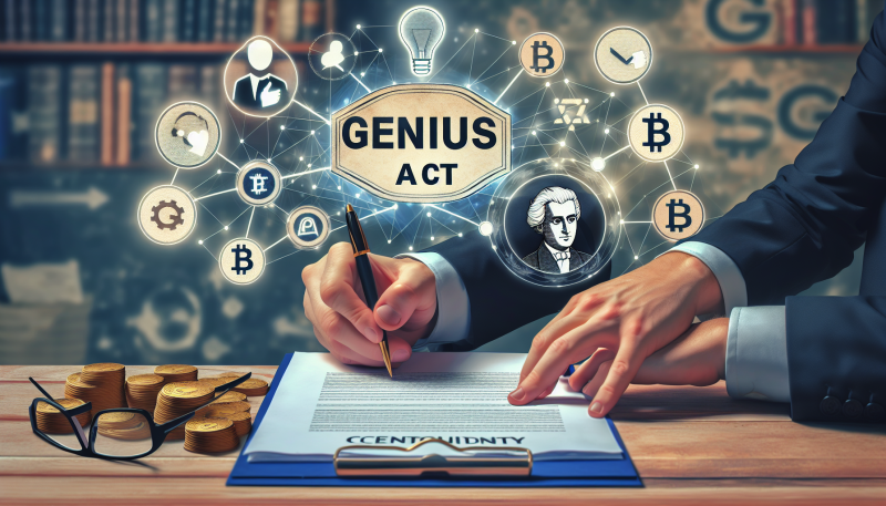 Trump Signs GENIUS Act, Reshaping U.S. Crypto Regulations and Industry Landscape