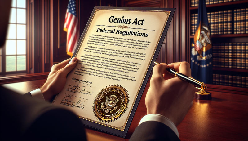 Trump Signs GENIUS Act, Establishing Federal Regulations for Stablecoins and Blocking Central Bank Digital Currencies