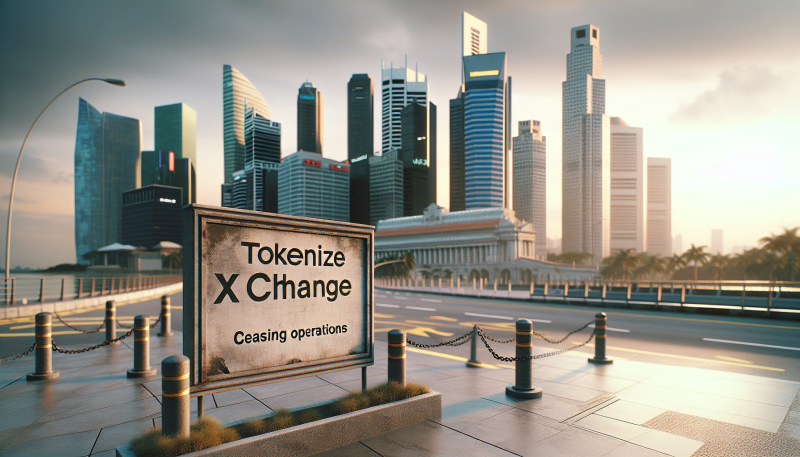 Tokenize Xchange to Cease Singapore Operations Amid Regulatory Challenges