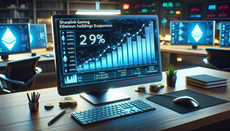 SharpLink Gaming Expands Ethereum Holdings by 29% in Record Acquisition