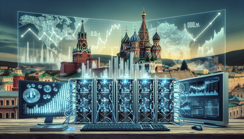 Russia Sees Tenfold Increase in Registered Crypto Mining Firms Amid New Regulations