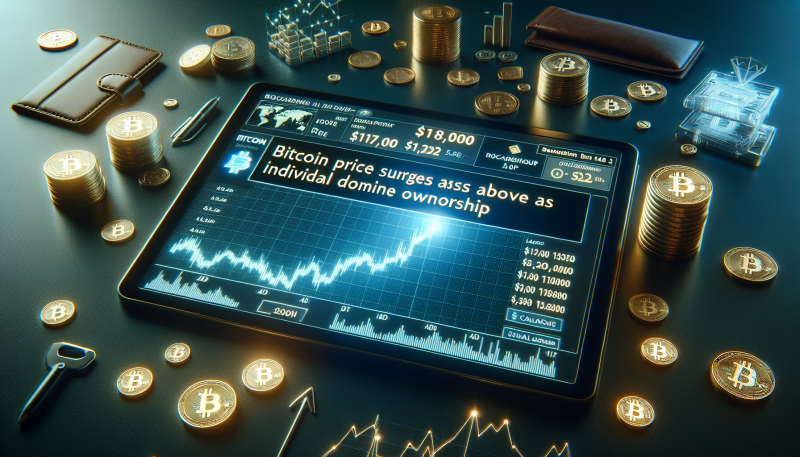 Bitcoin Price Surges Above 8,000 as Individual Holders Dominate Ownership