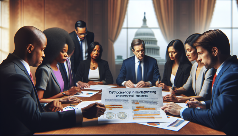 Senate Democrats Challenge Use of Cryptocurrencies in Mortgage Underwriting Amid Consumer Risk Concerns