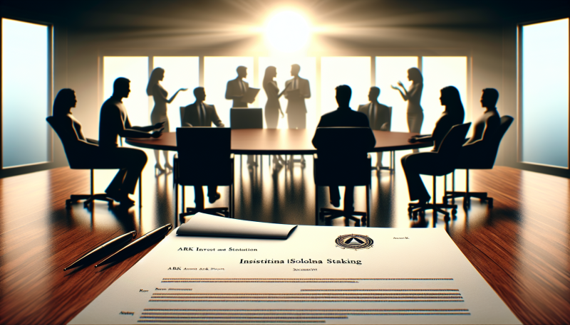 ARK Invest Partners with SOL Strategies for Institutional Solana Staking