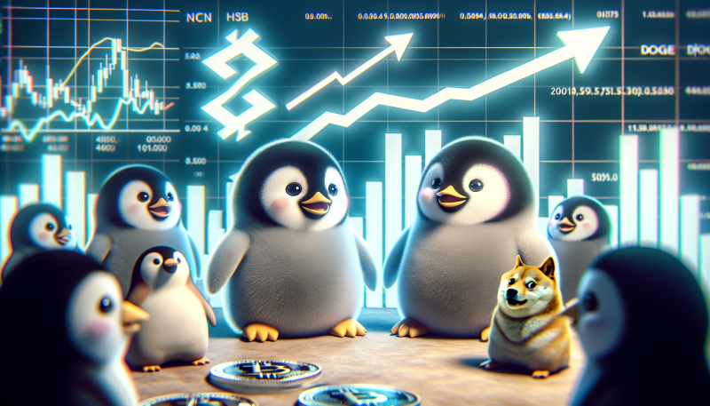 Pudgy Penguins Surpasses Dogecoin in Trading Volume on Upbit, Signaling Shift in Cryptocurrency Market Dynamics
