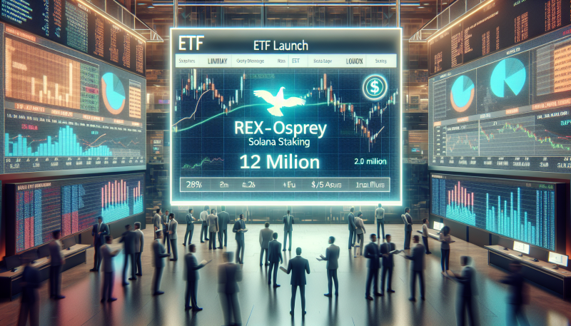 REX-Osprey Solana Staking ETF Launches with  Million in Inflows, Signaling Strong Investor Demand