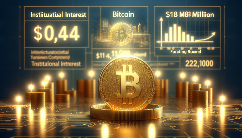 Institutional Interest Fuels Bitcoin’s Surge Above 4,000 Amid 8 Million Funding Round