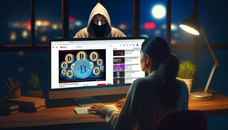 YouTube Accounts Hijacked in Cryptocurrency Scam Targeting Investors