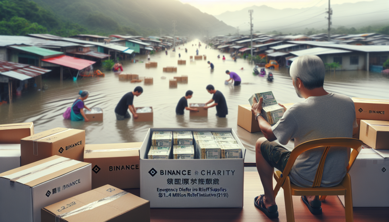 Binance Charity Launches .2 Million Relief Initiative for Flood-Affected Users in Southern Taiwan