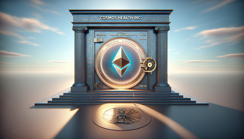 Cosmos Health Inc Secures 0 Million to Establish Ethereum Treasury Reserve, Signaling Corporate Crypto Adoption