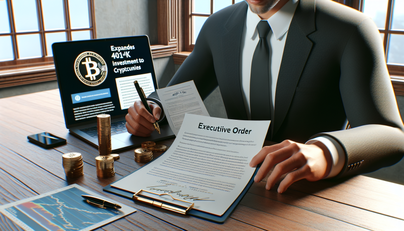 Trump’s Executive Order Expands 401(k) Investment Options to Include Cryptocurrencies