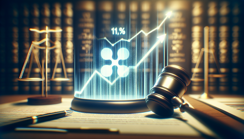 Ripple’s XRP Surges 11.1% Following Landmark Legal Settlement with SEC