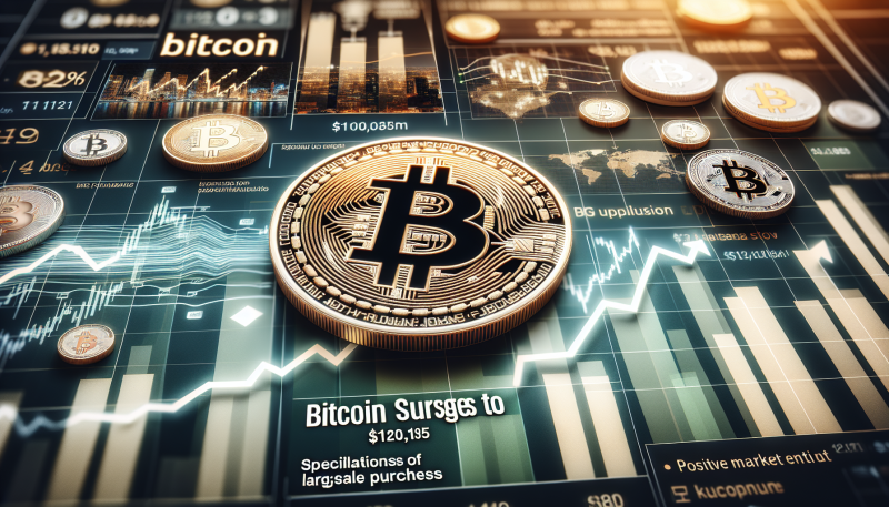 Bitcoin Surges to 0,185 Amidst Positive Market Sentiment and Speculations of Large-Scale Purchases