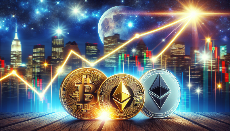 Cryptocurrency Market Surges: Bitcoin and Ethereum Lead Growth to New Heights