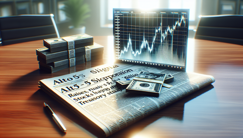 ALT5 Sigma Corporation to Raise .5 Billion, Stock Surges 9% Amid New Treasury Strategy