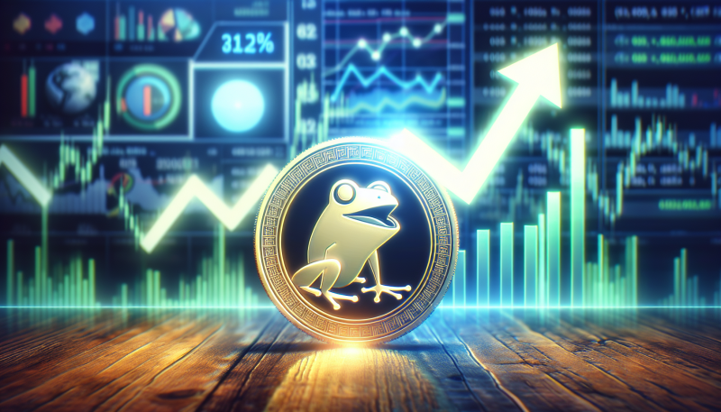 Pepe Meme Coin Surges 12% Amid Increased Trading Volume and Bullish Sentiment