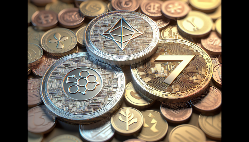 Emerging Altcoins Gain Traction Amidst Muted Season: Tezos, Uniswap, and Aave Stand Out