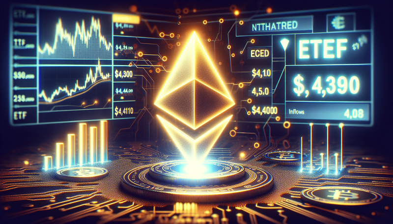 Ethereum Price Soars to ,410 Amidst Record Institutional ETF Inflows