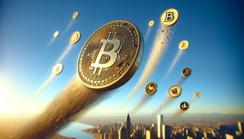 Cryptocurrency Market Sees Mixed Gains as Bitcoin Soars to 4,500 While Overall Market Cap Declines