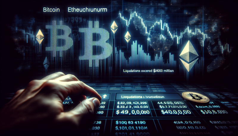 Crypto Market Sees Major Downturn with Bitcoin and Ethereum Plummeting, Liquidations Exceed 0 Million