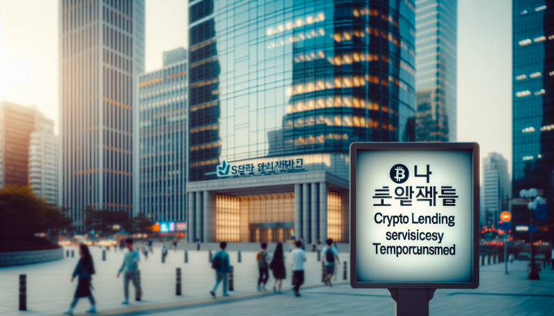 South Korea Suspends Crypto Lending Services to Enhance Regulatory Framework