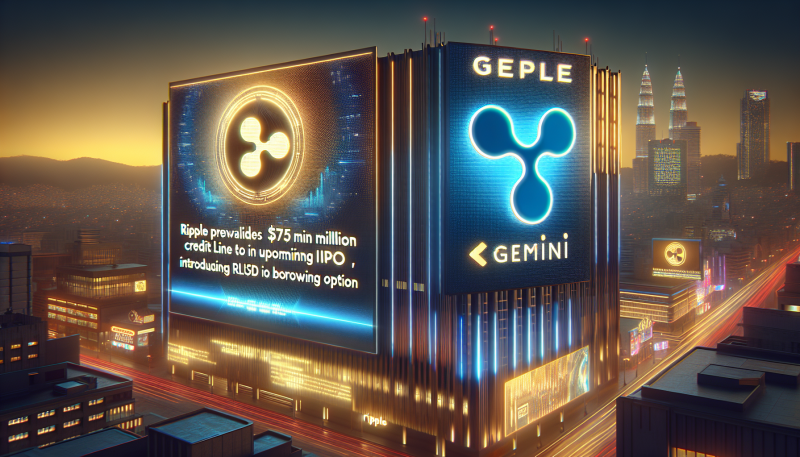 Ripple Provides  Million Credit Line to Gemini for Upcoming IPO, Introducing RLUSD as a Borrowing Option