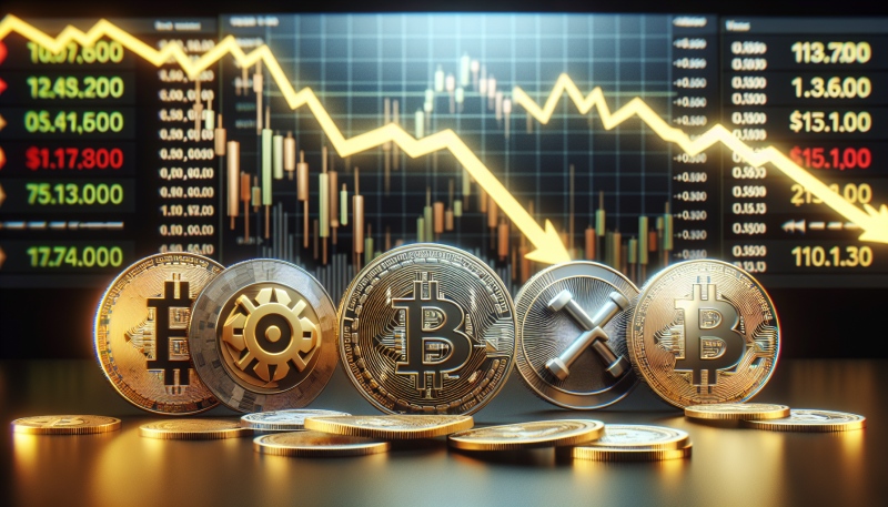 Crypto Market Sees Significant Downturn as Major Tokens Experience Losses