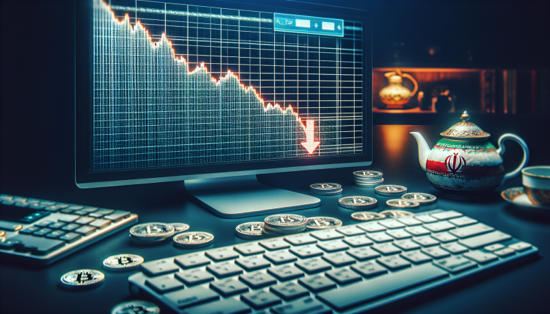Iranian Cryptocurrency Transactions Plummet Amid Geopolitical Tensions and Economic Instability