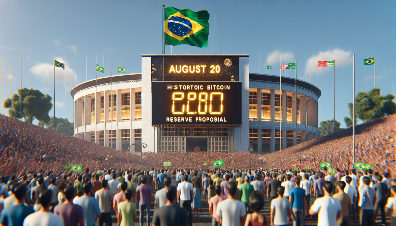 Brazilian Parliament to Debate Historic Bitcoin Reserve Proposal on August 20