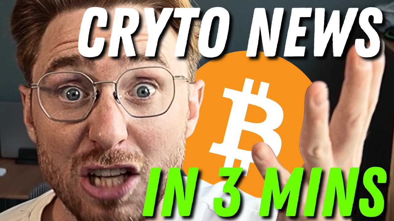 WE HAVE TILL FRIDAY!! Crypto News Today (in under 3 mins) – MOVE FAST