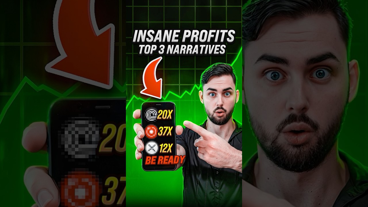 Top 3 #Crypto Niches for BIGGEST Gains in 2025. #aicrypto #sui #sei #ondo #render #xrp #hbar #icp